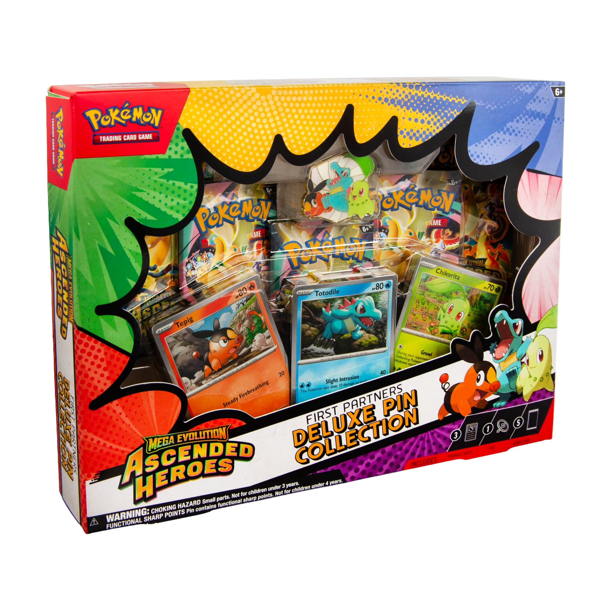 Pokémon TCG: Mega Evolution – Ascended Heroes Deluxe Pin Collection