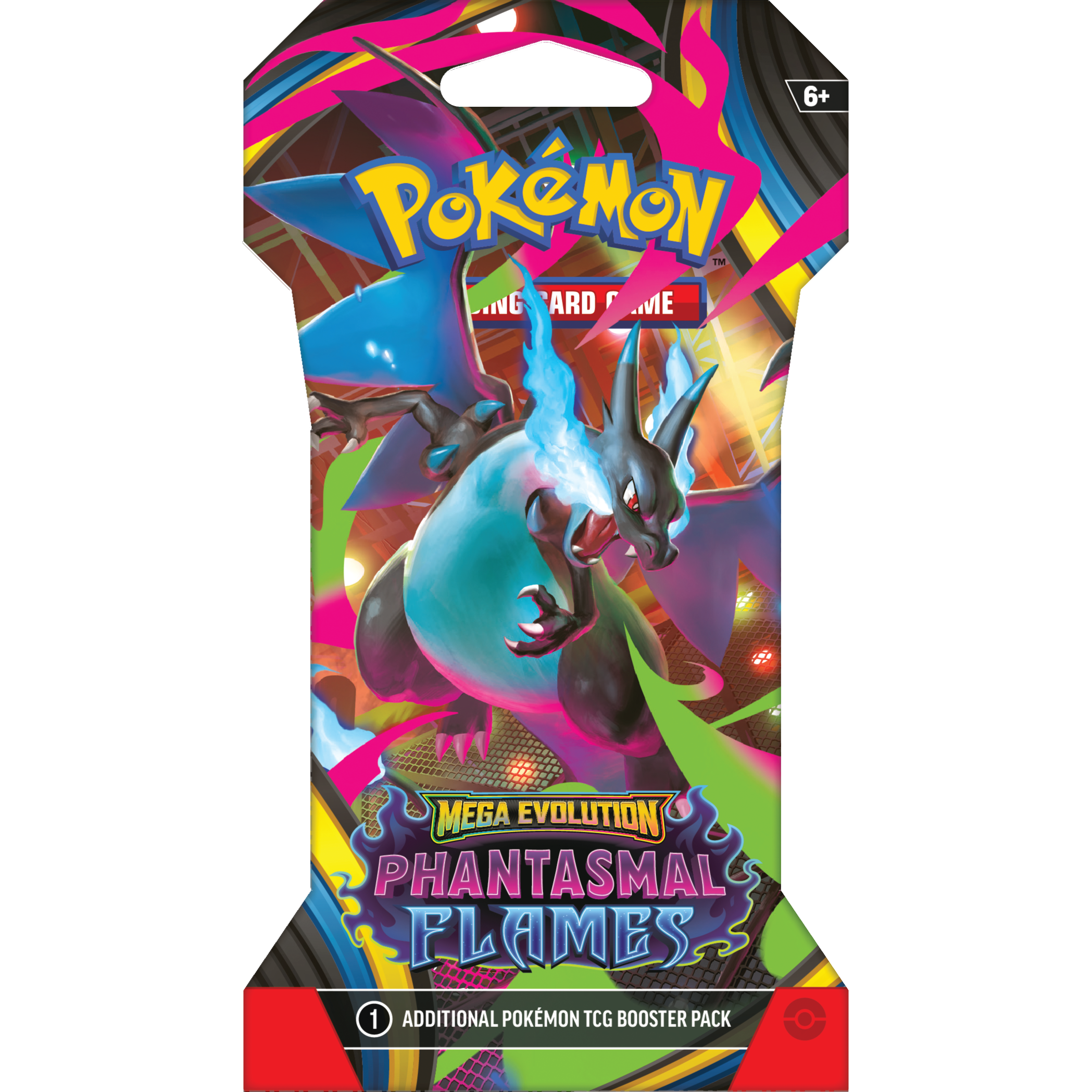 pokemon trading card game: mega evolution sleeved booster pack Pokémon Mega Evolution Phantasmal Flames Sleeved Booster Pack – IT'S TIME! Sports Cards, TCG and eSports