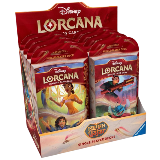 Disney Lorcana: Reign of Jafar Starter Deck Display
