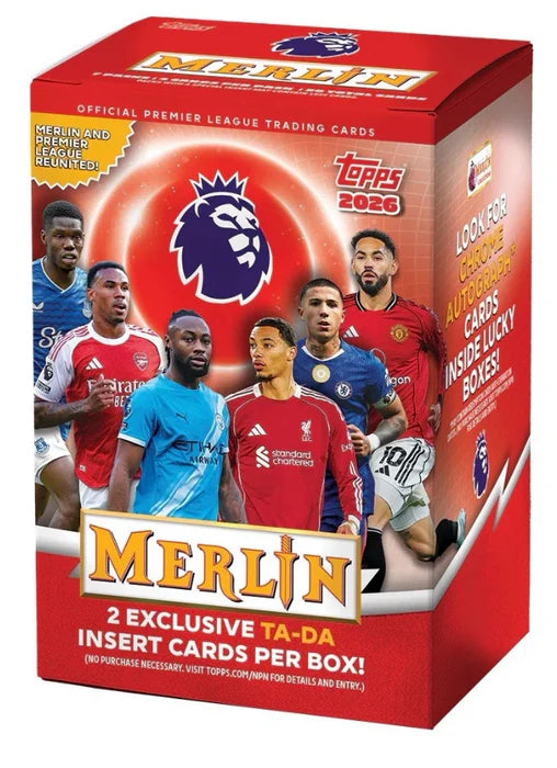 2025-26 Topps Merlin English Premier League Soccer Blaster Box