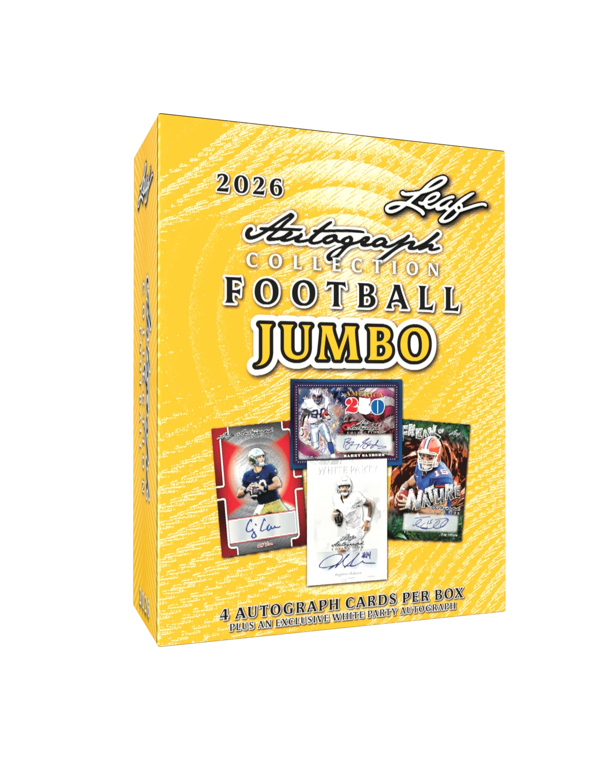 2026 Leaf Autograph Collection Football Jumbo Box
