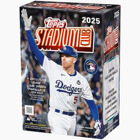 2025 Topps Stadium Club Baseball Blaster Box