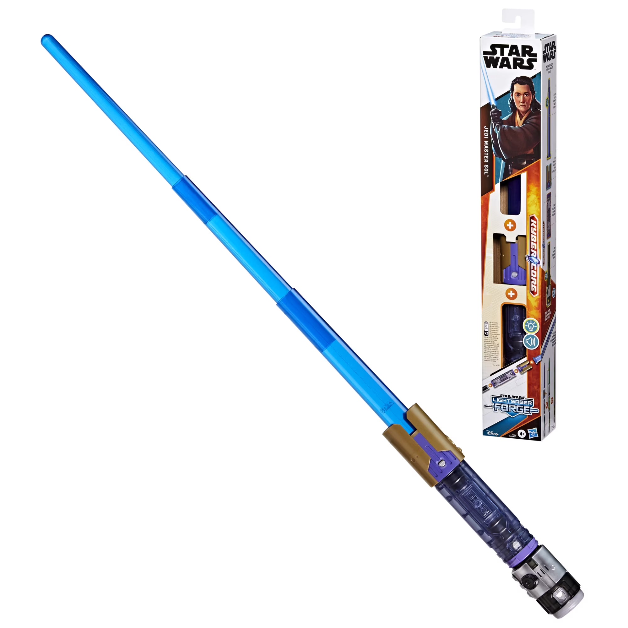 Star Wars Lightsaber Forge Kyber Core - Jedi Master Sol Electronic Lightsaber