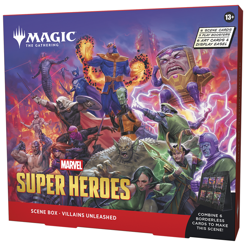 Magic : Super Heroes Scene Box Villains Unleashed