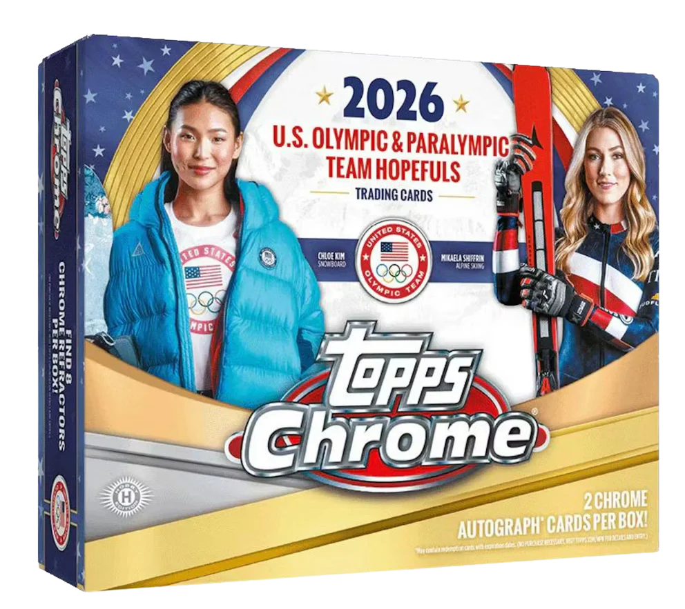 2026 Topps Chrome U.S. Winter Olympics & Paralympic Team Hopefuls Hobby Box