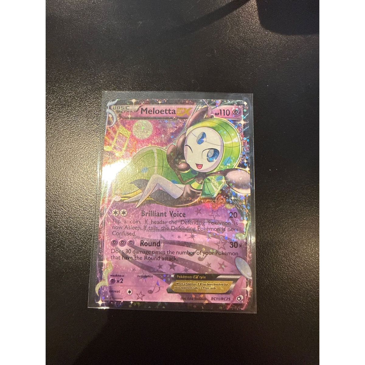 2013 Meloetta EX #RC11/RC25