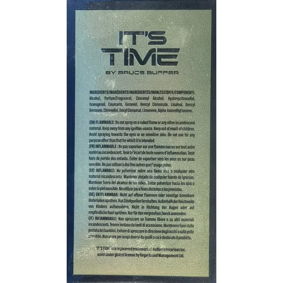 IT'S TIME by Bruce Buffer Eau de Parfum 3.4 fl oz Signature Scent