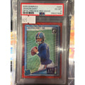 2025 Donruss Optic Preview-Red Wave Jaxson Dart #400 PSA 6