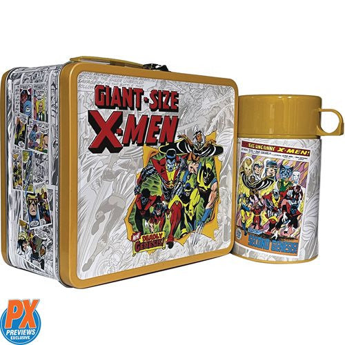 Giant-Size X-Men Tin Titans Lunch Box with Thermos - PX Previews Exclusive