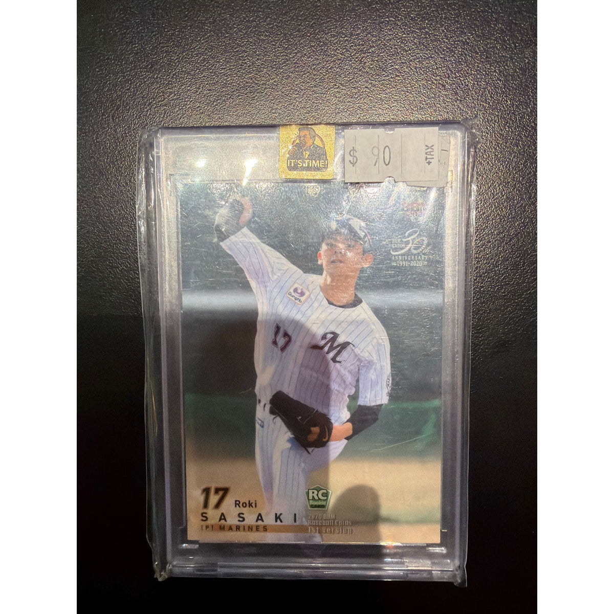 2020 BBM Baseball Cards 1st Version Roki Sasaki