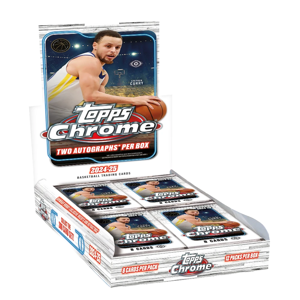 2024-2025 Topps Chrome Basketball Hobby Box
