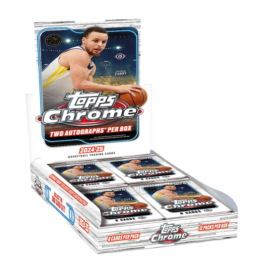 2024-2025 Topps Chrome Basketball Hobby Box