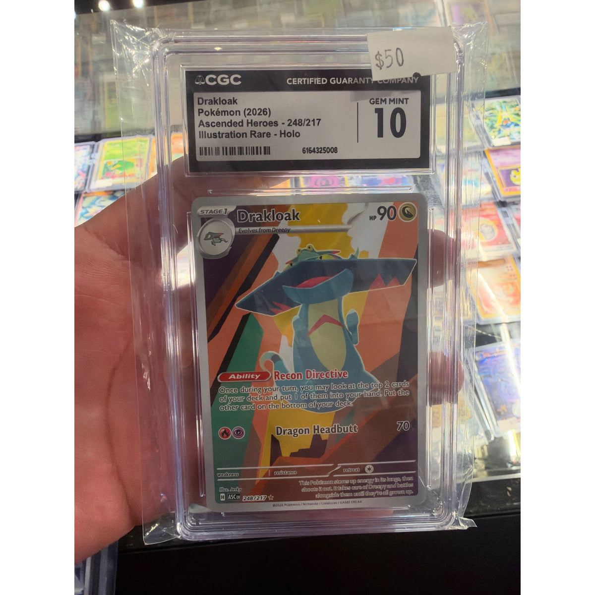 2026 Ascended Heroes Drakloak #248/217 CGC 10