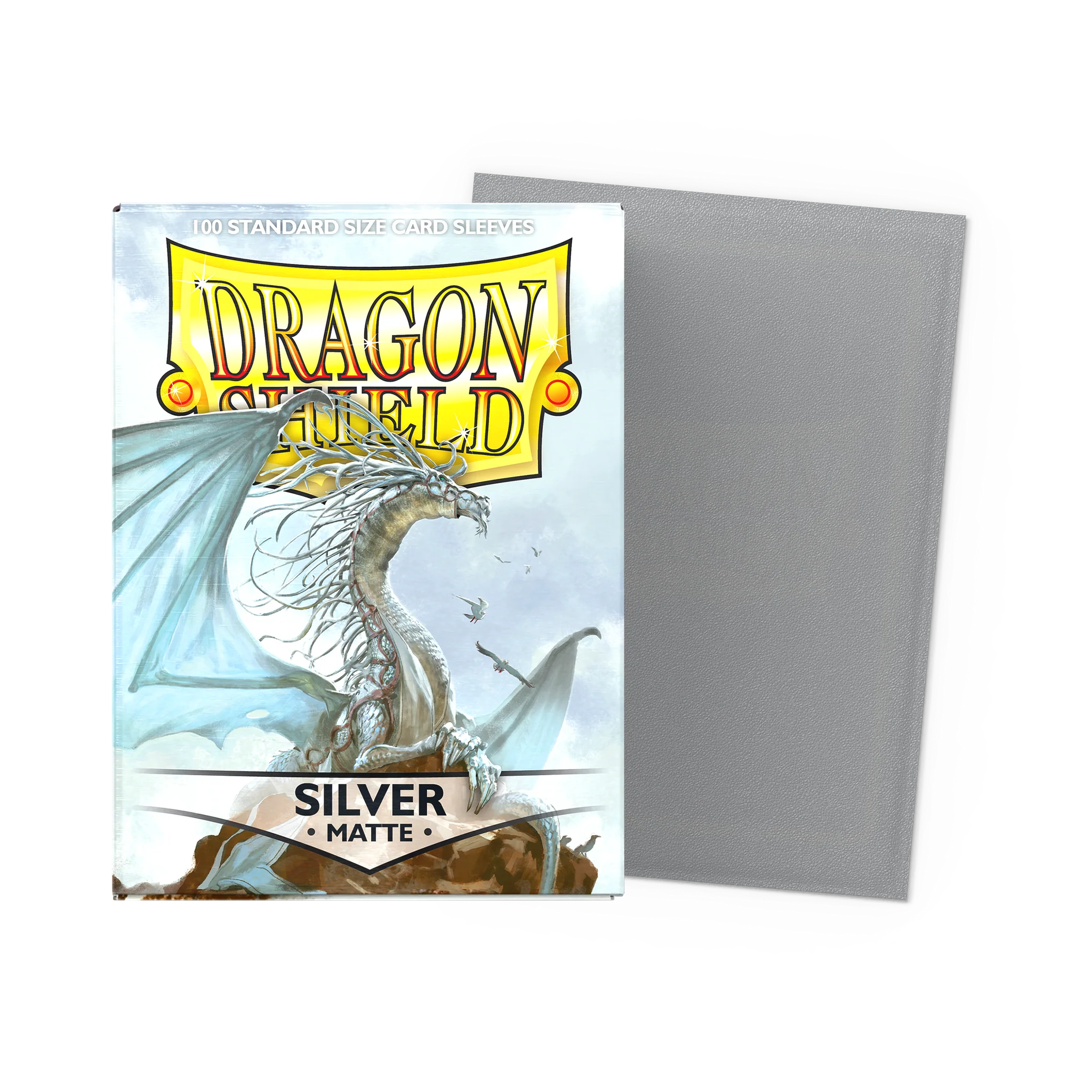 Dragon Shield Silver - MATTE SLEEVES