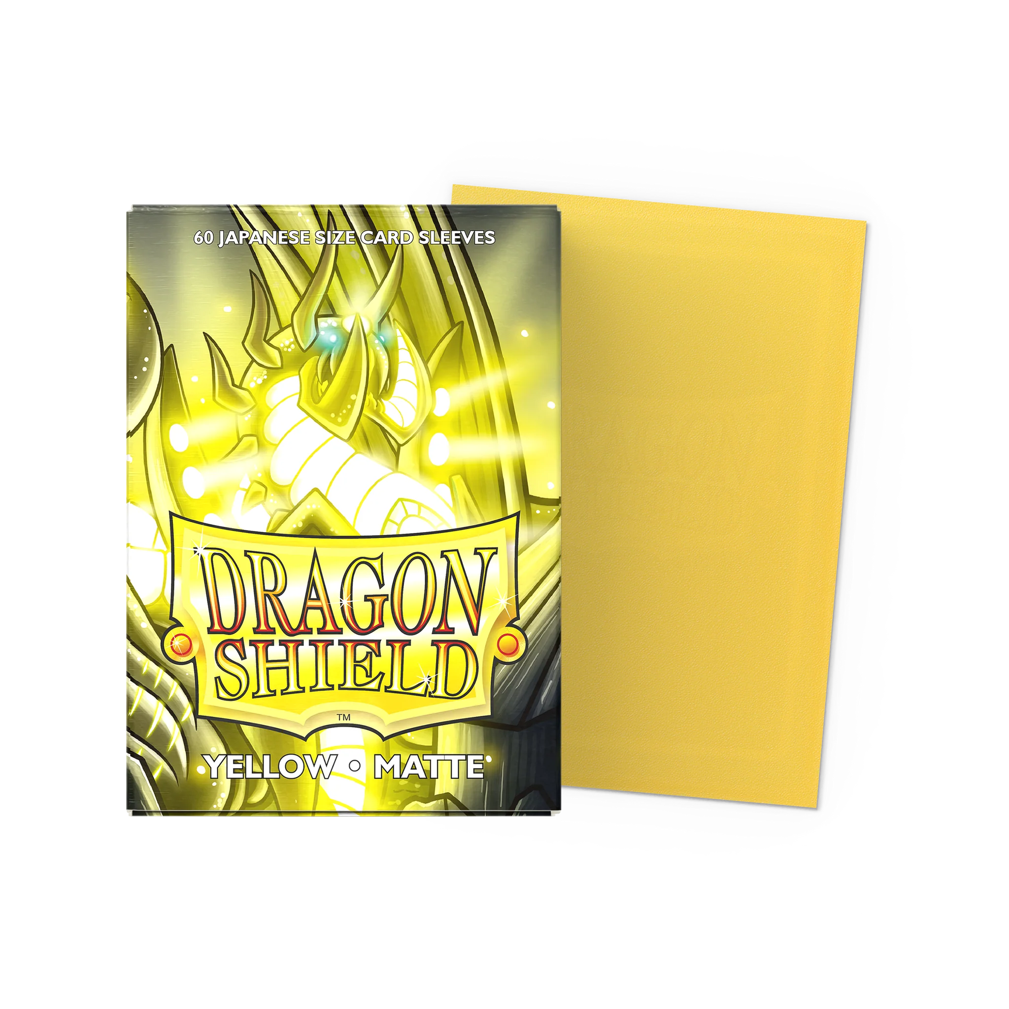 Dragon Shield YELLOW - MATTE SLEEVES