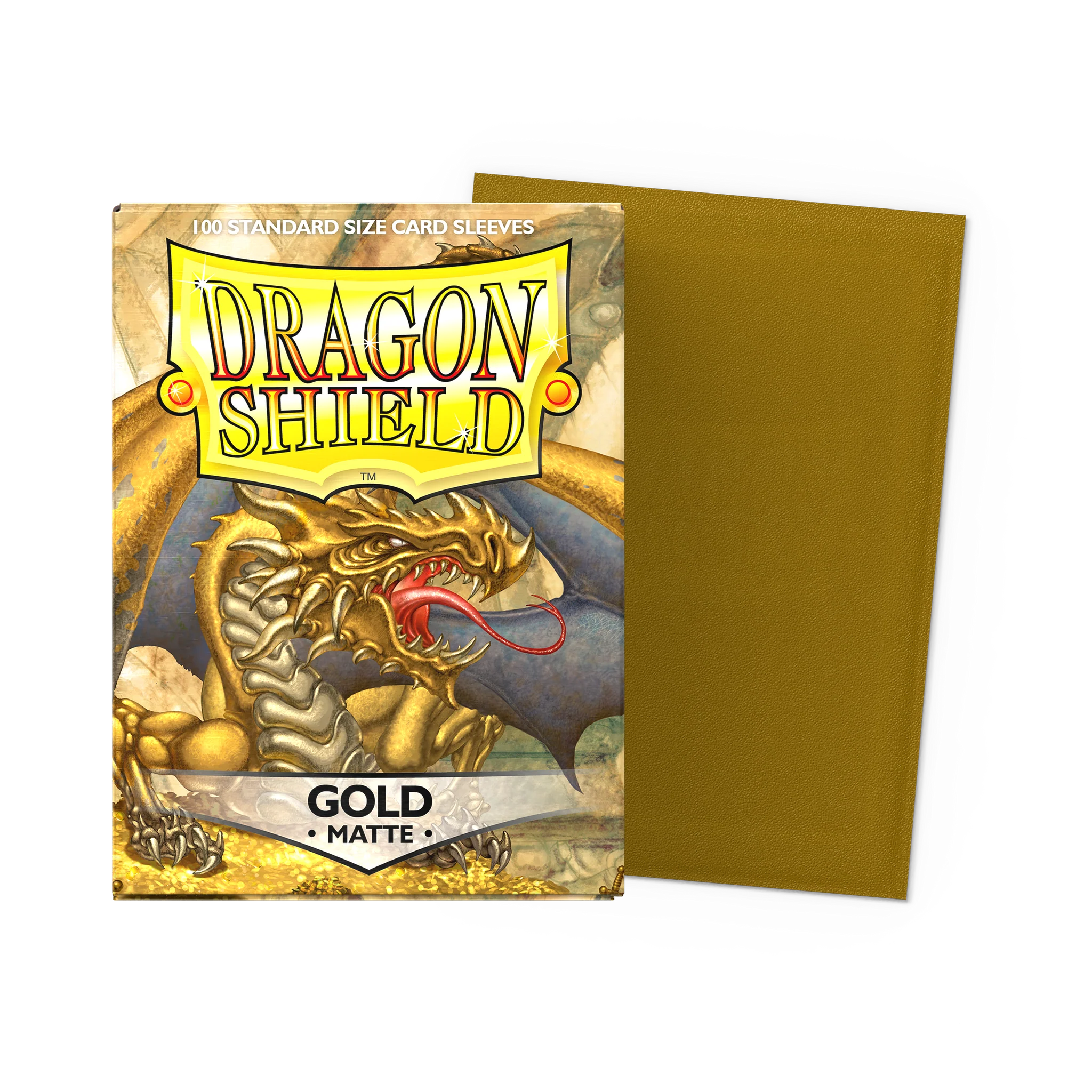 Dragon Shield GOLD - MATTE SLEEVES