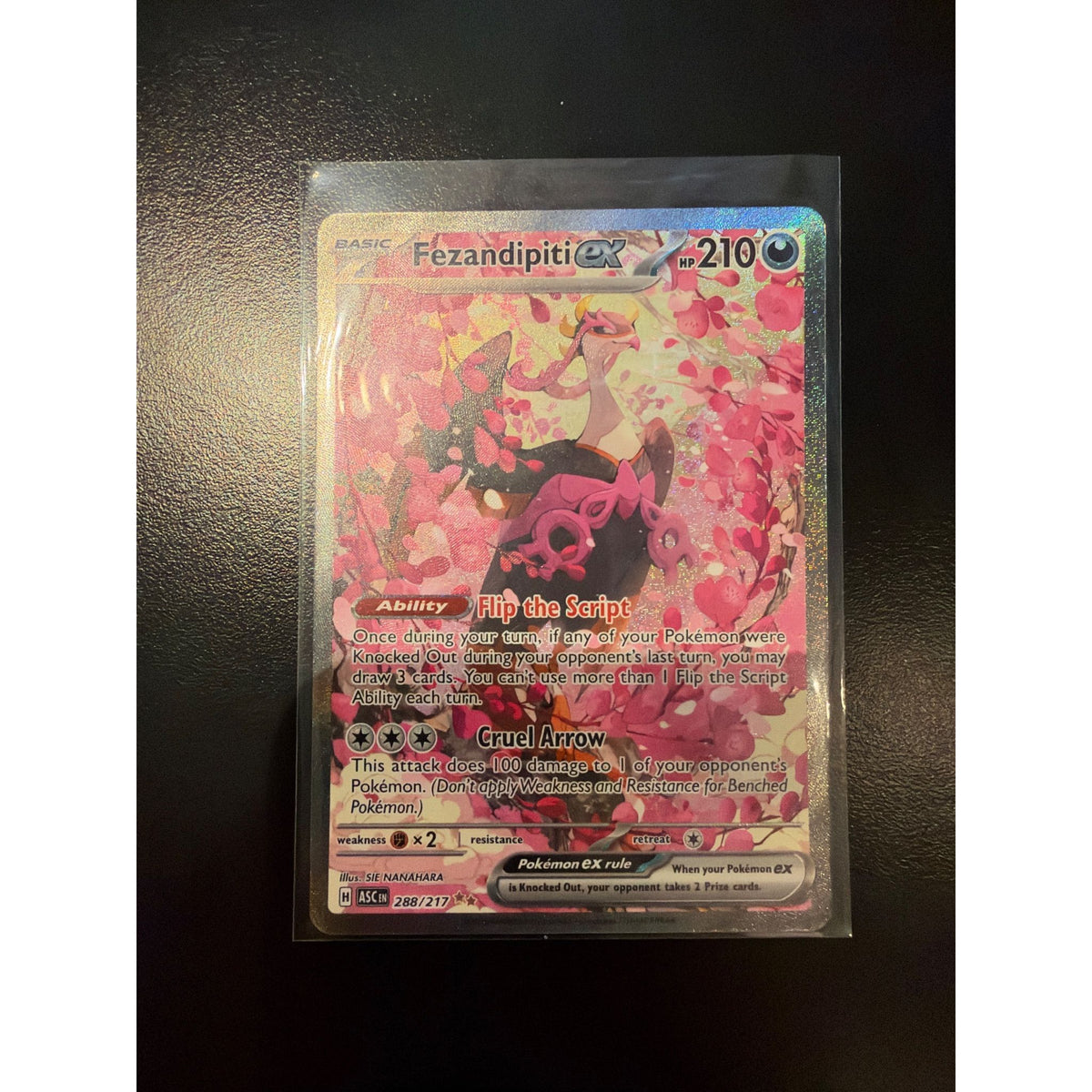 Ascended Heroes Fezandipiti ex #288/217