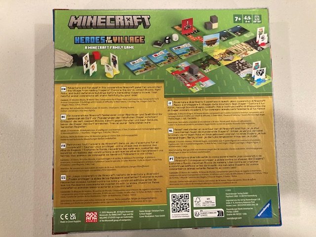 Ravensburger Minecraft Heroes of the Village Board Game