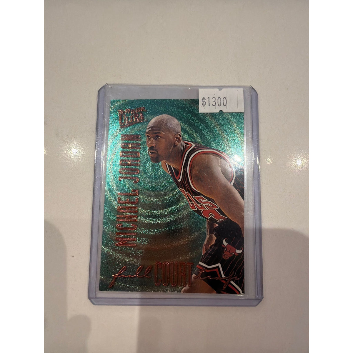 1996 Fleer Ultra Full Court Trap Michael Jordan