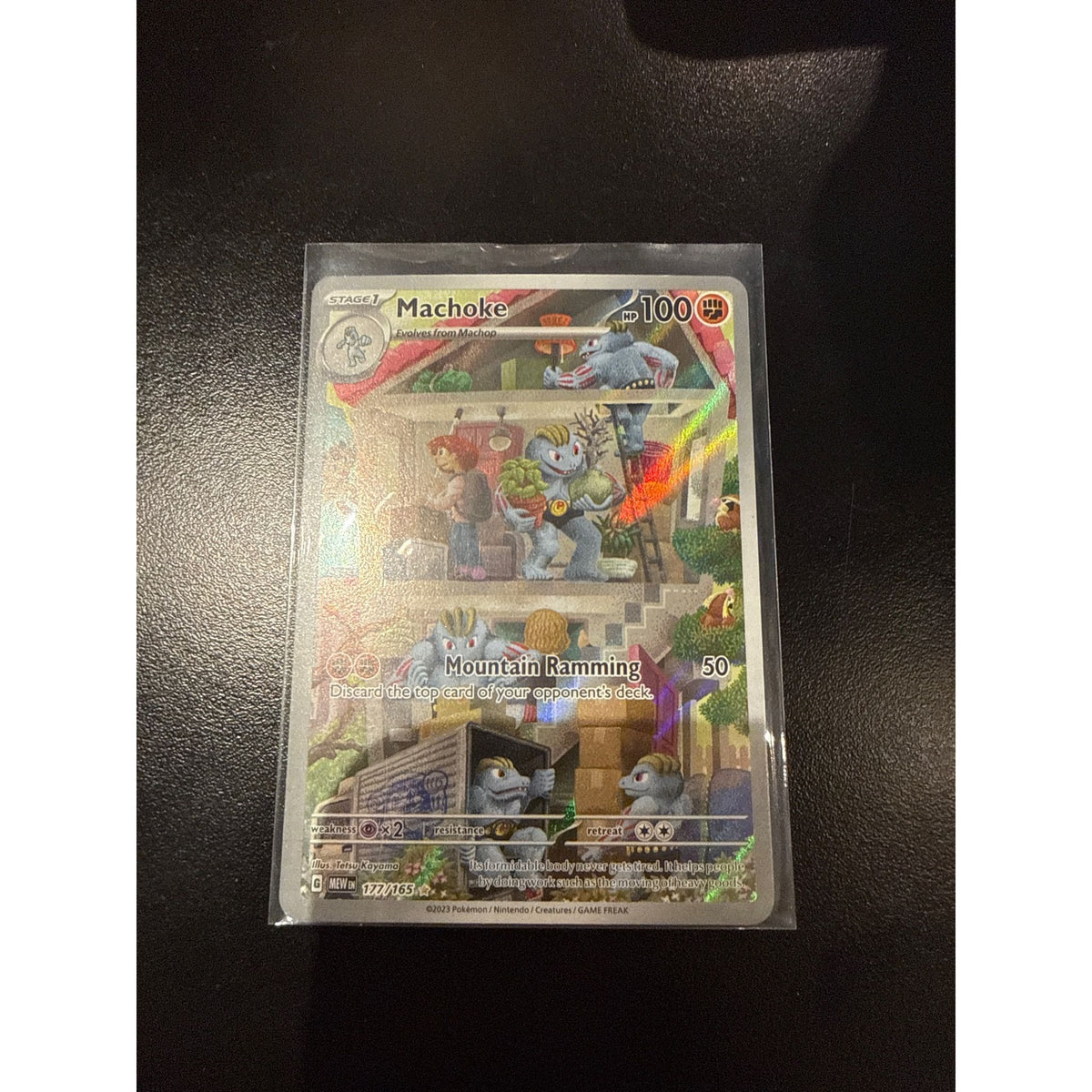 2023 Scarlet & Violet 151 Machoke #177/165