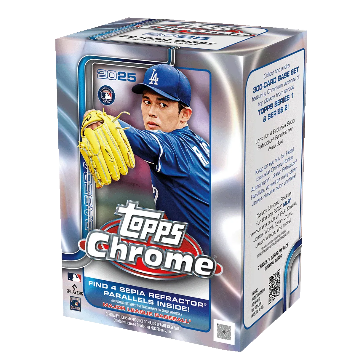 2025 Topps Chrome Baseball Blaster Box