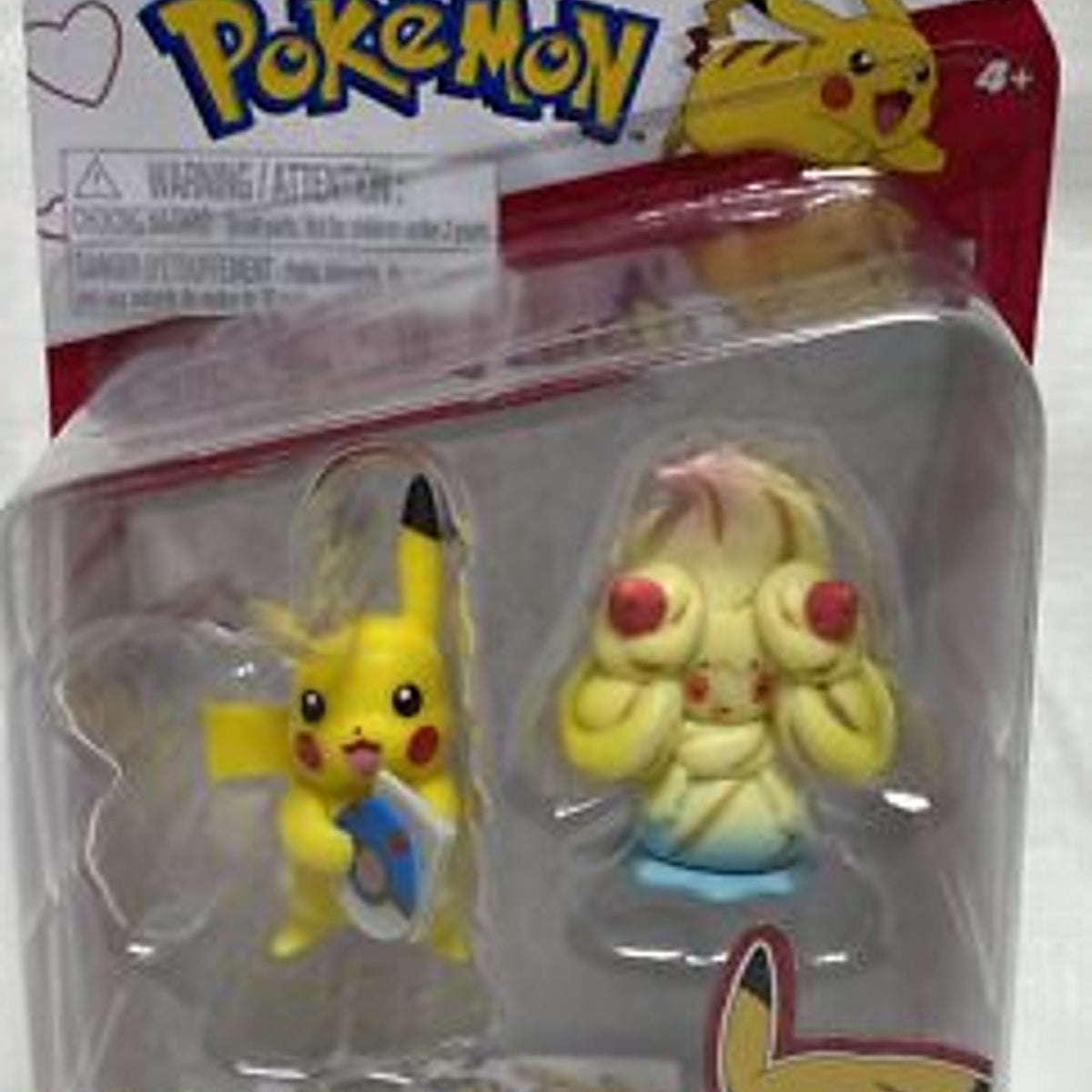 Jazwares Pokemon Battle Figure Pikachu & Alcremie Mini Figure 2-Pack