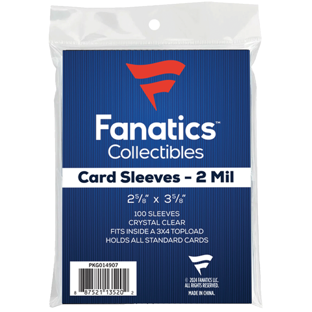 Fanatics Collectibles Soft Sleeves 2Mil (100 Count)