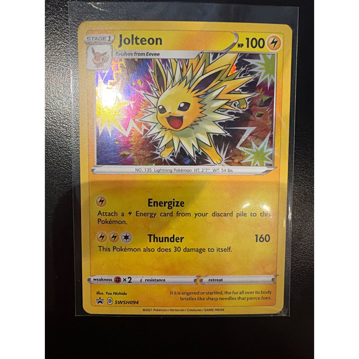 2021 Jolteon #SWSH094