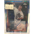 2025 Topps Chrome Jackson Jobe Blue/green refr Auto /175