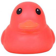 Squeezy Sunny Days Jumbo Red Squishy Duck Toy