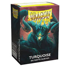 Dragon Shield - Turquoise Atebeck Matte Card Sleeves