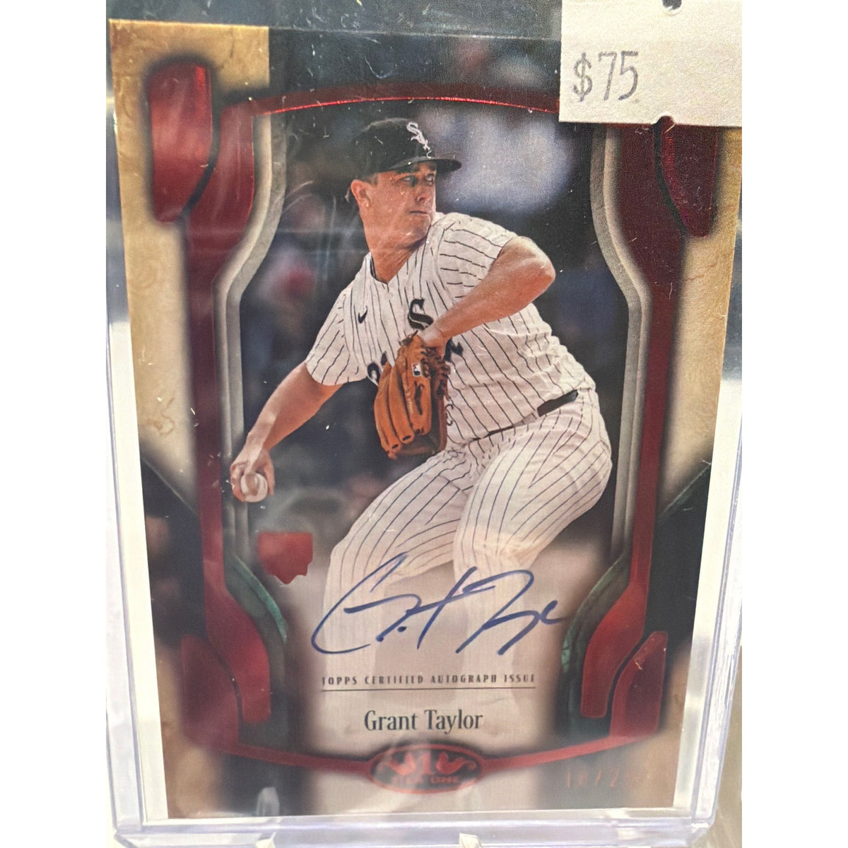 2026 Topps Tier One Grant Taylor Auto /25