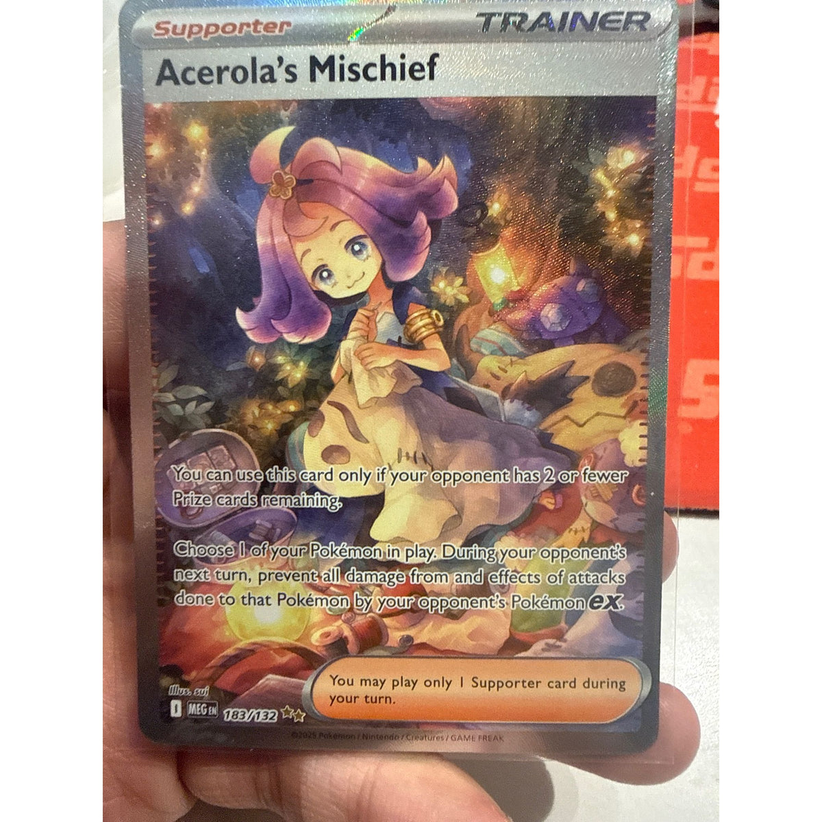 2025 Mega Evolution Acerola's Mischief #183/132