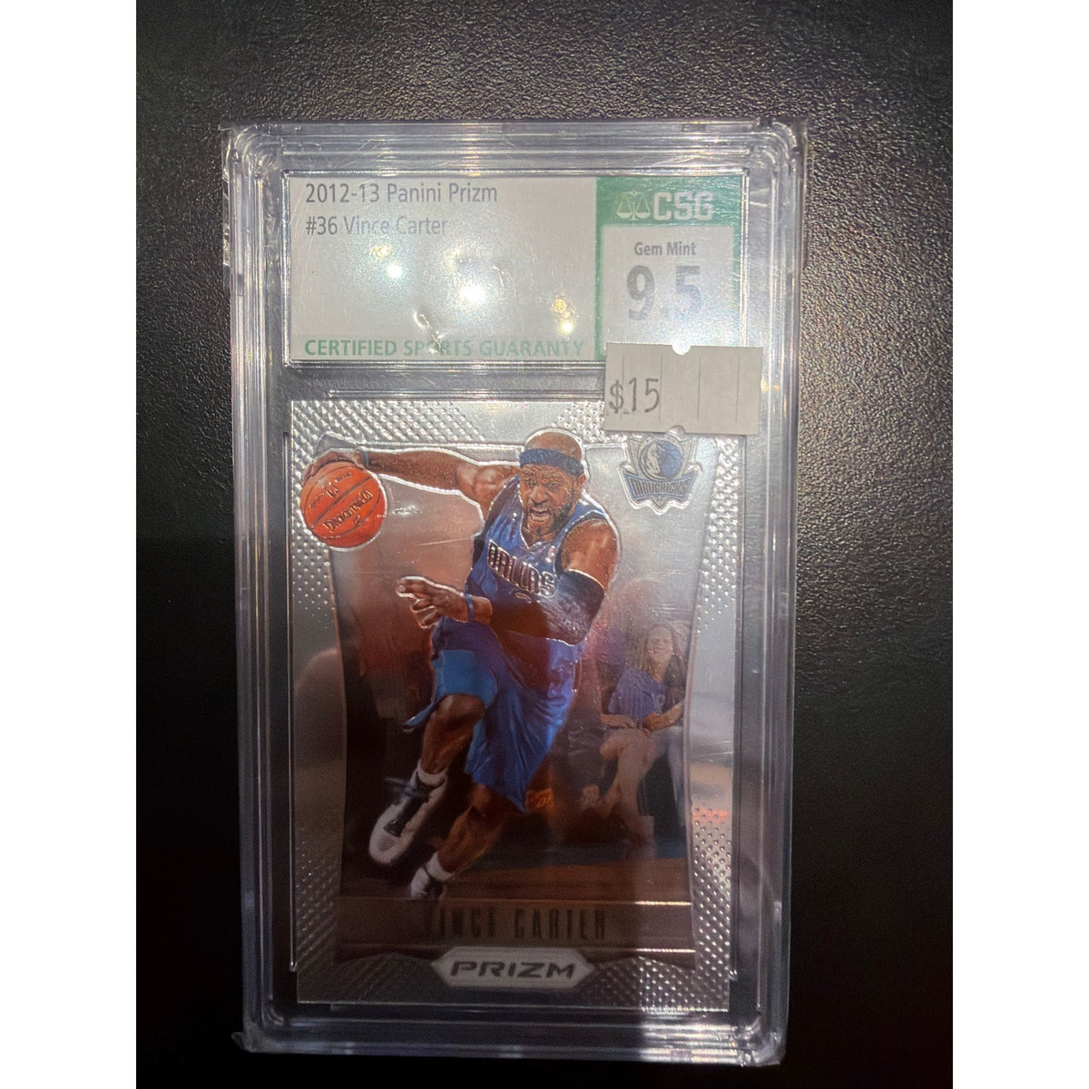 2012 Panini Prizm Vince Carter #36 Other 9.5