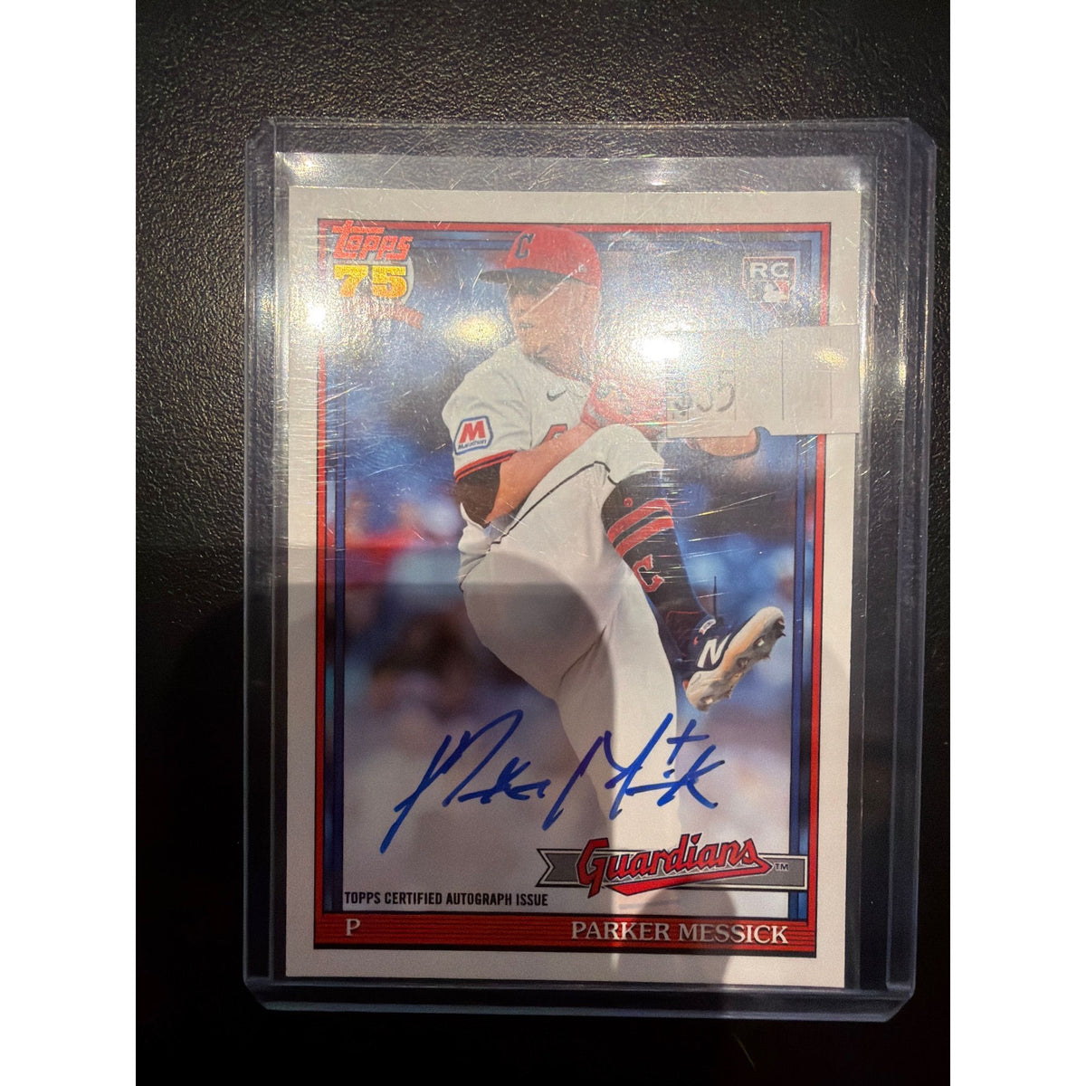 Topps 75 Parker Messick Auto
