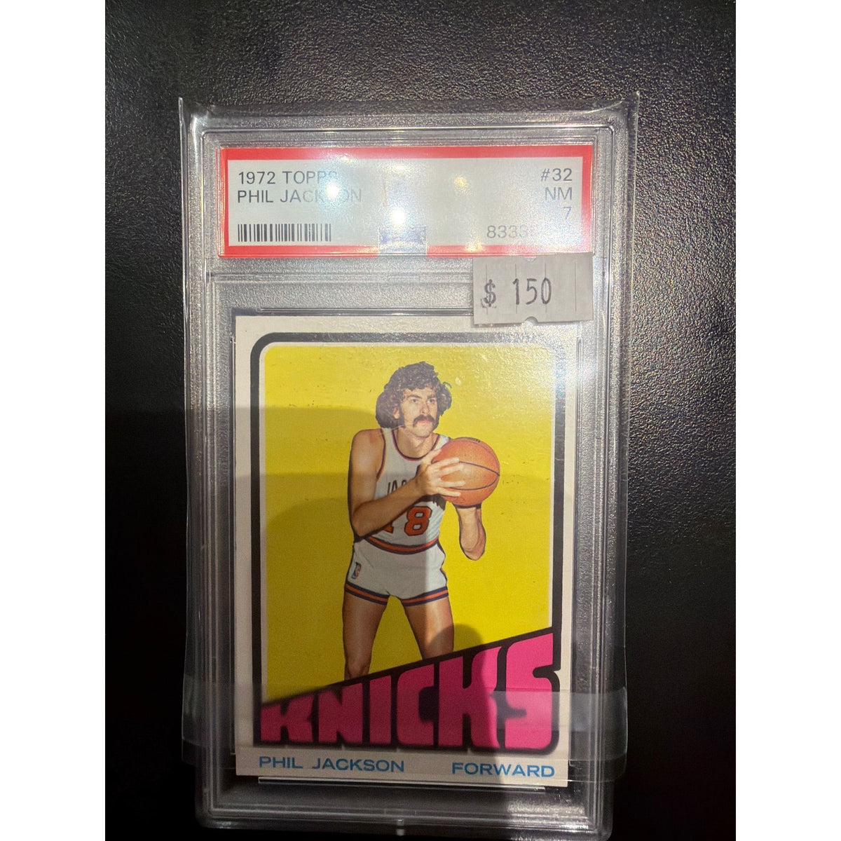 1972 Topps Phil Jackson #32 PSA 7