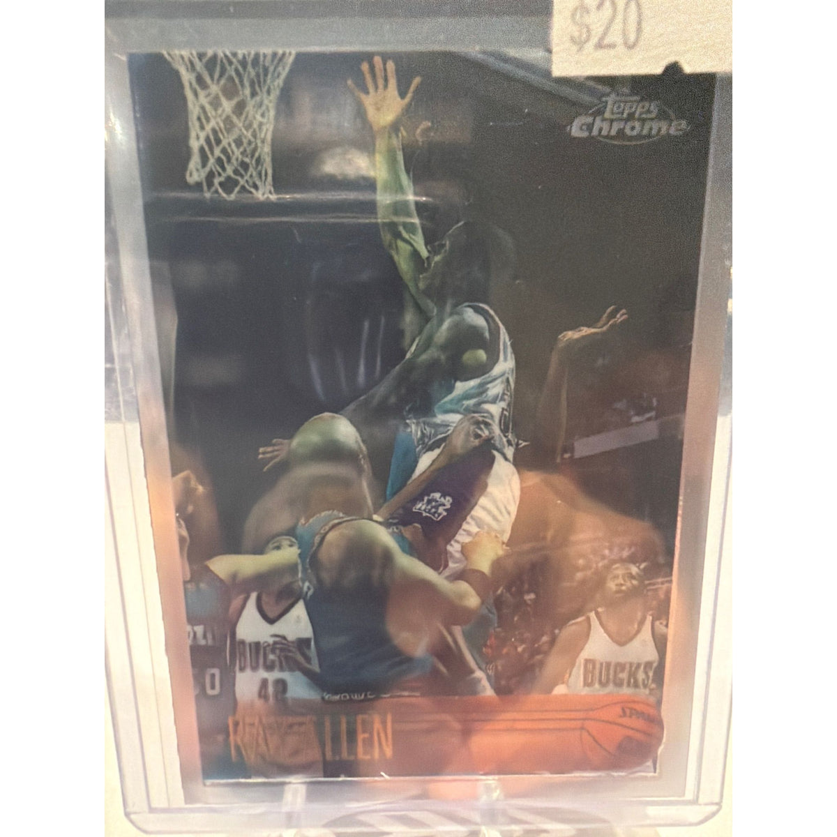 1996 Topps Chrome Ray Allen