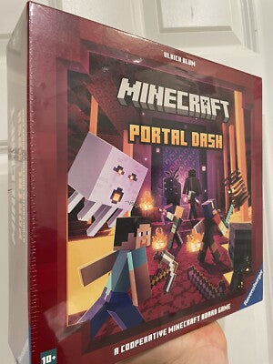 Ravensburger Minecraft Portal Dash Medium Strategy Family Board Game