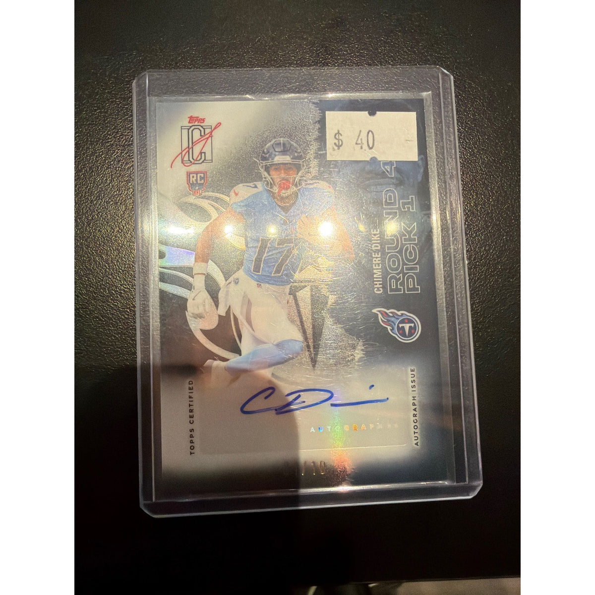 Topps Signature Class Chimere Dike Auto /10