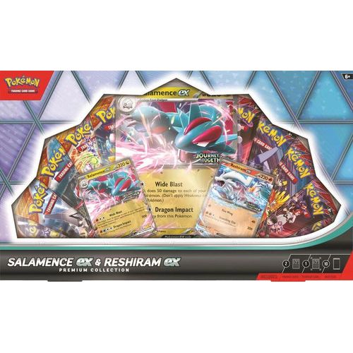 Pokémon Salamence EX & Reshiram EX Premium Collection