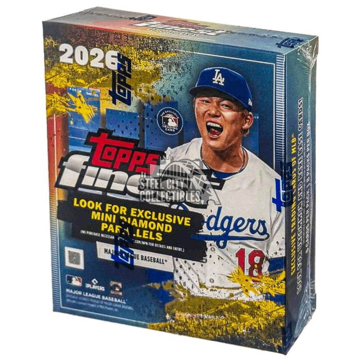 2026 Topps Finest Baseball Mega Box