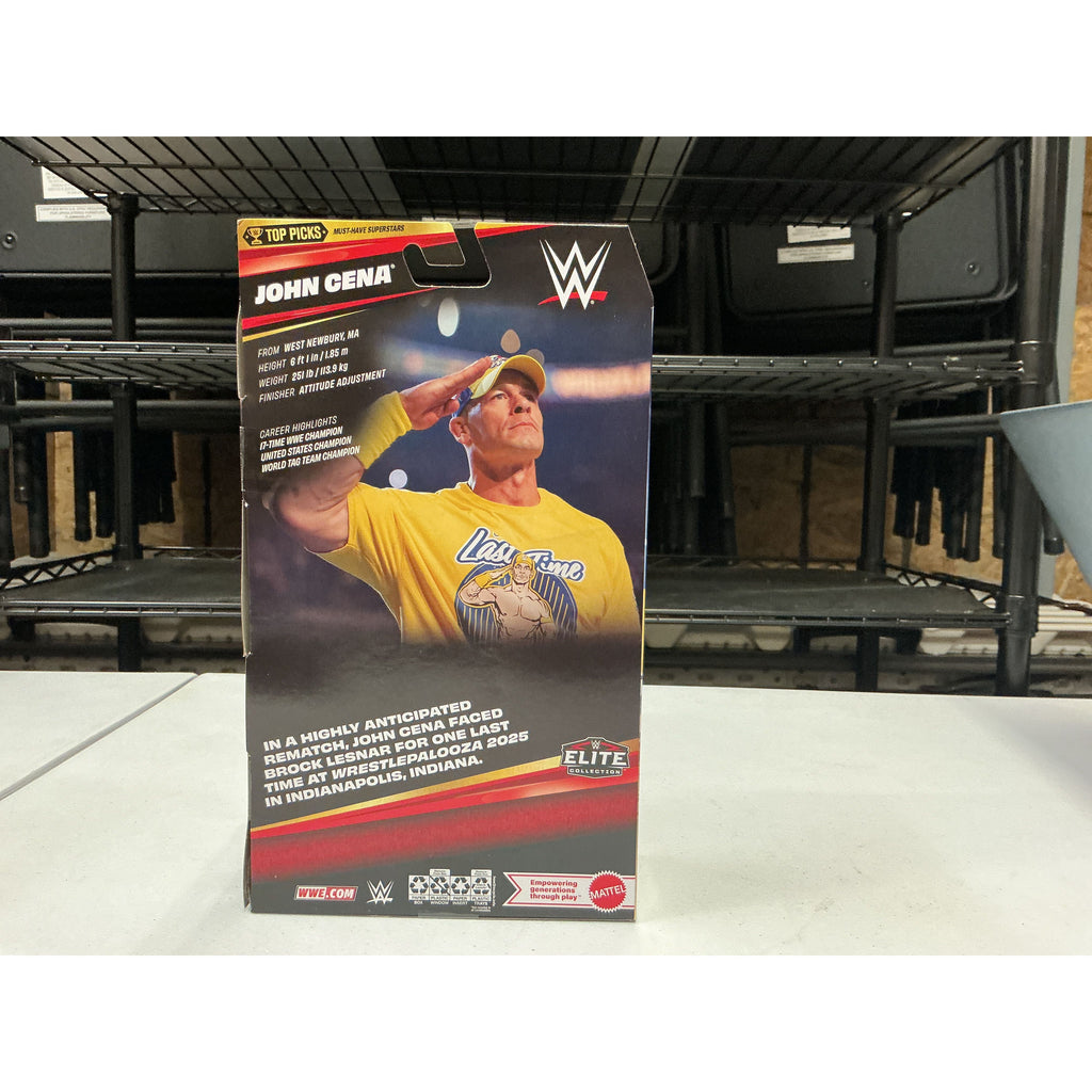 WWE John Cena Yellow Toy Wrestling Action Figure