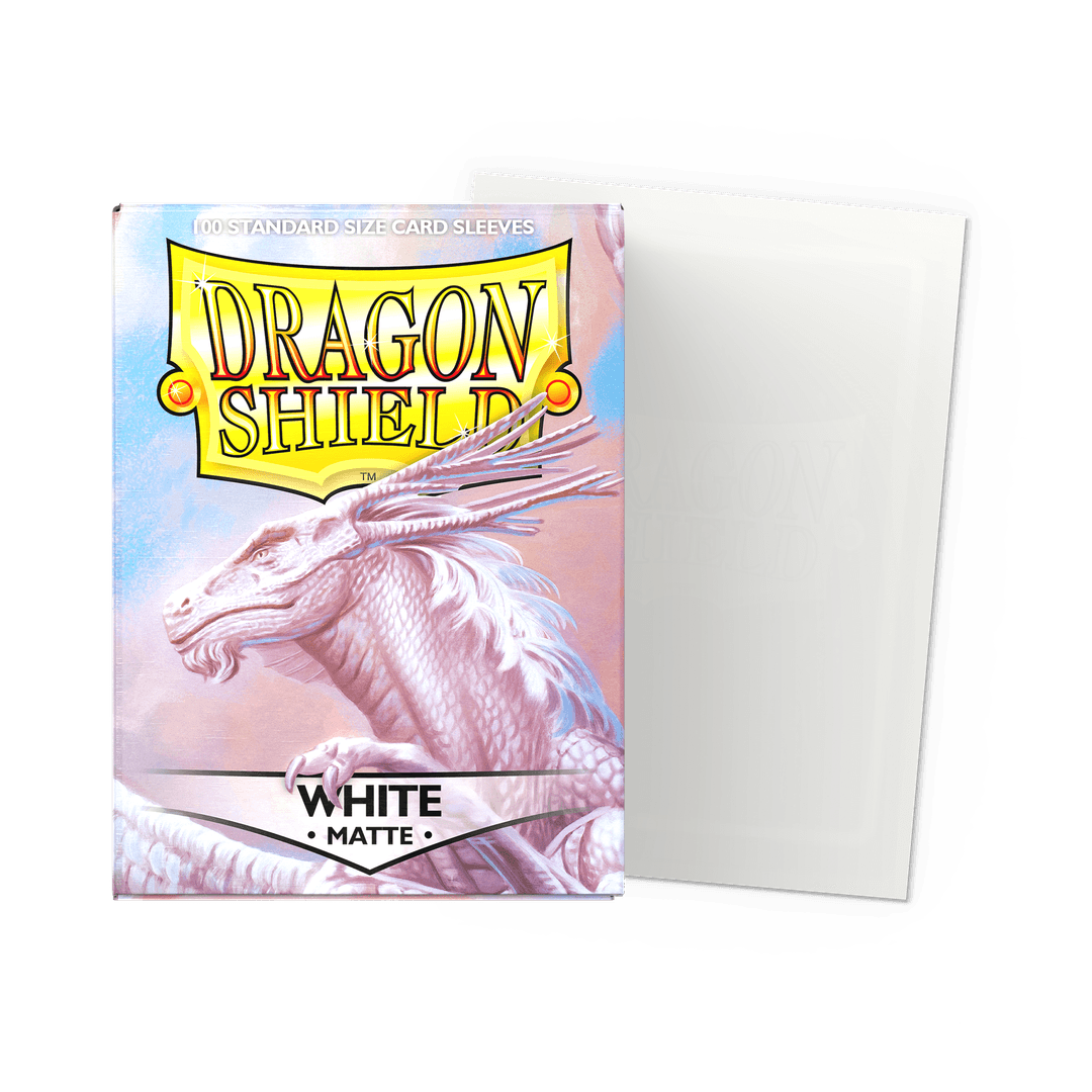 Dragon Shield - White - Matte Sleeves Dragon Shield - White - Matte Sleeves