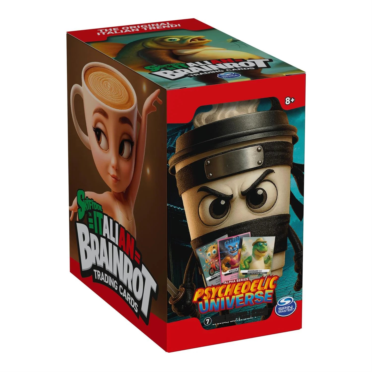 Skifidol Italian Brainrot TCG: Psychedelic Universe Booster Display Box (24 Packs)