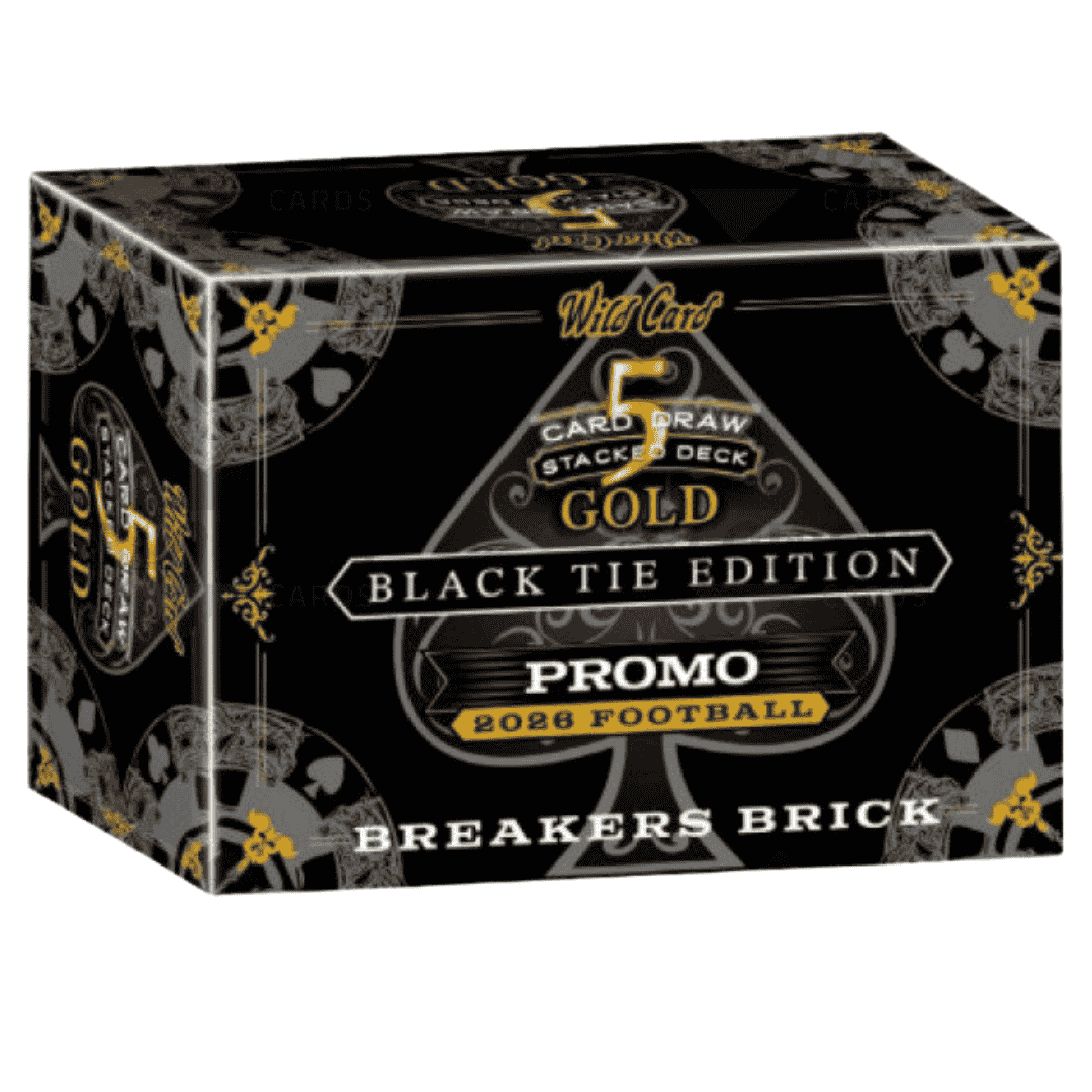 Wild Card 5 Card Draw - Black Tie Edition - Hobby Box