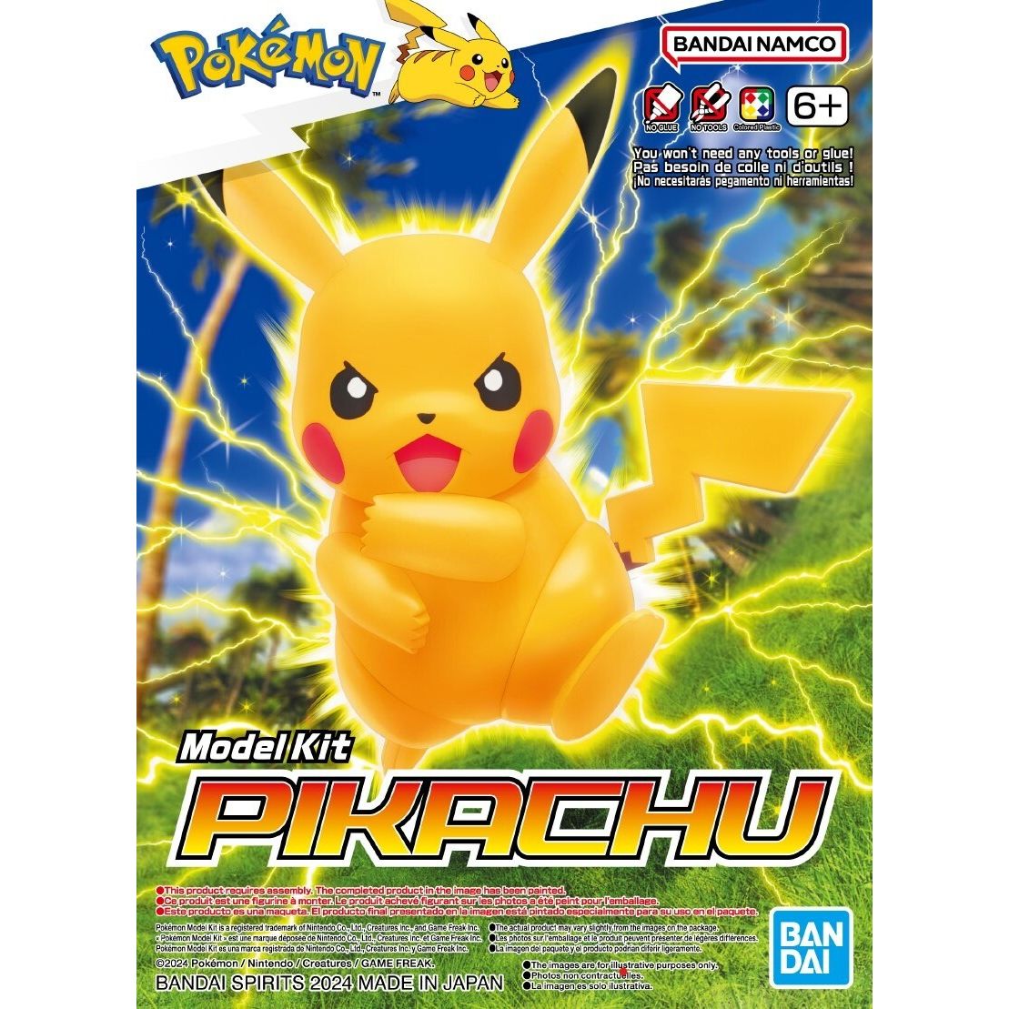 Bandai Hobby Pokémon Pikachu Model Kit