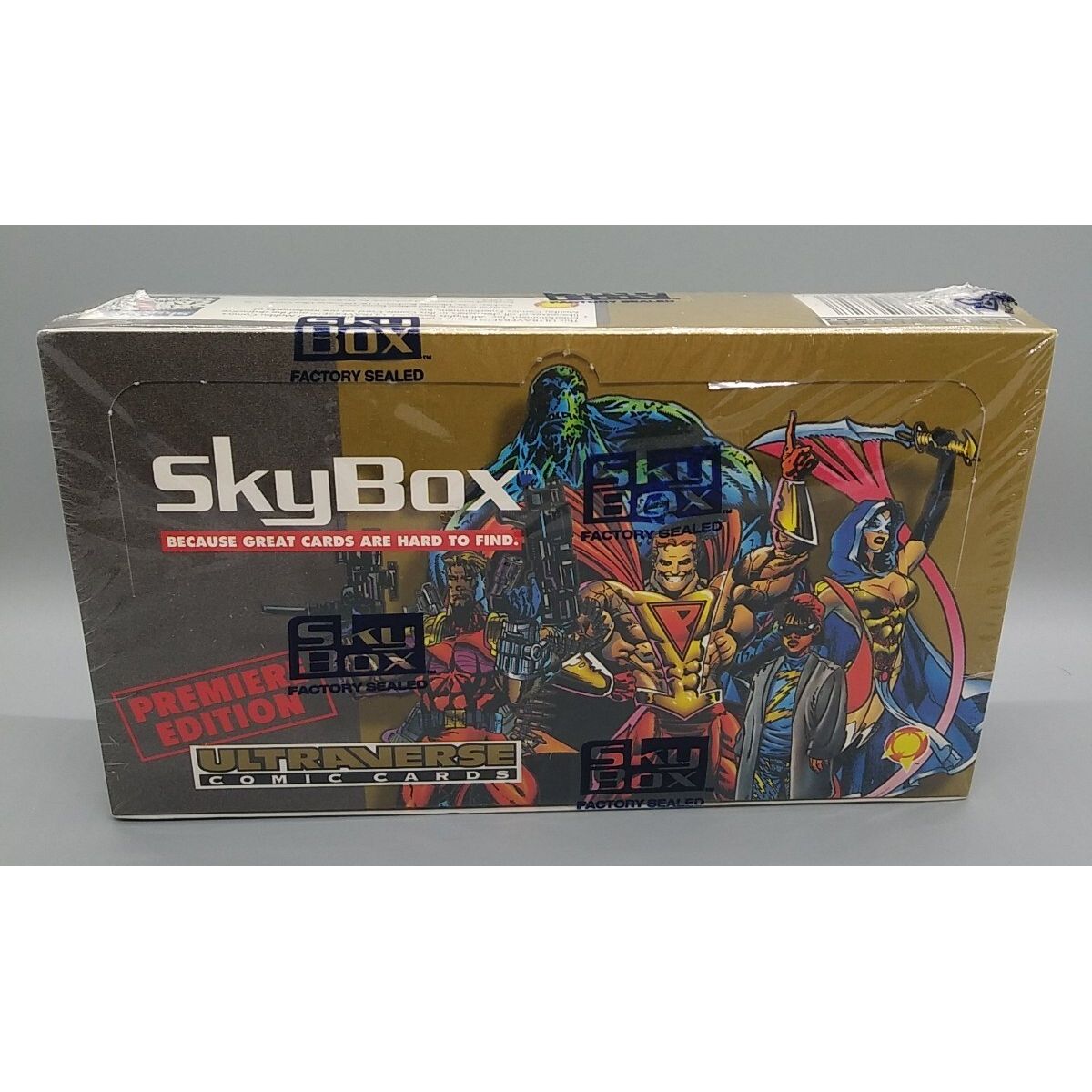 1993 Skybox Ultraverse Premier Edition Comic Cards Factory Box