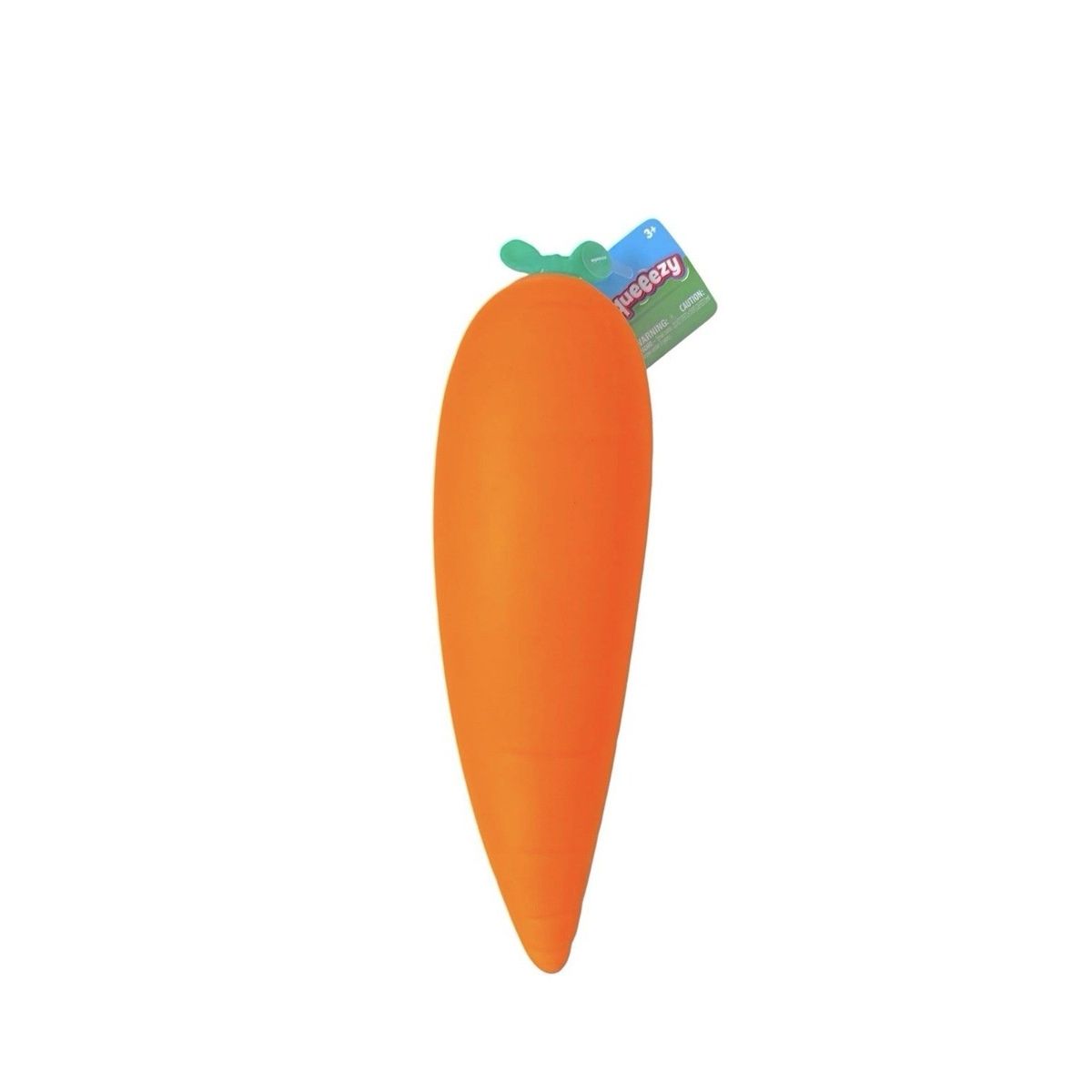 Squeeezy Carrot Squishy Toy