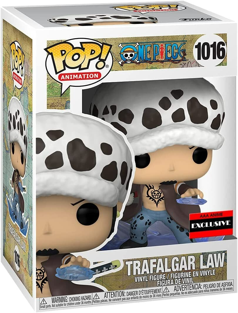 Funko Pop! Animation: One Piece - Trafalgar Law with Kikoku #1016