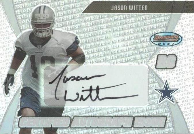 2003 Bowman's Best - Jason Witten #174 (AU, RC) PSA 9 ‼️HIGHEST GRADE‼️